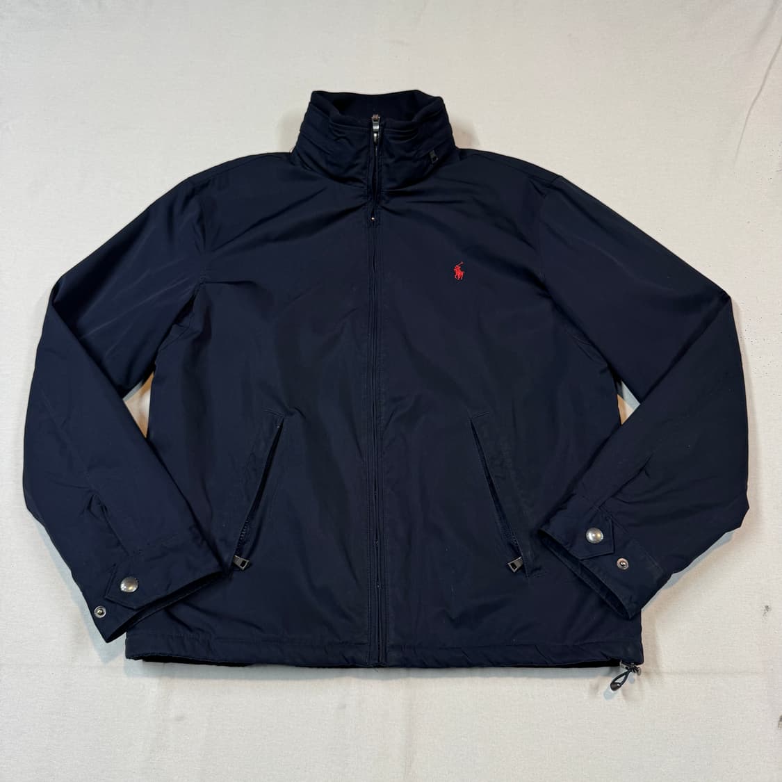 M) 폴로 랄프로렌 네이비 폴리쉘 히든후드 페리 자켓 상품이미지1