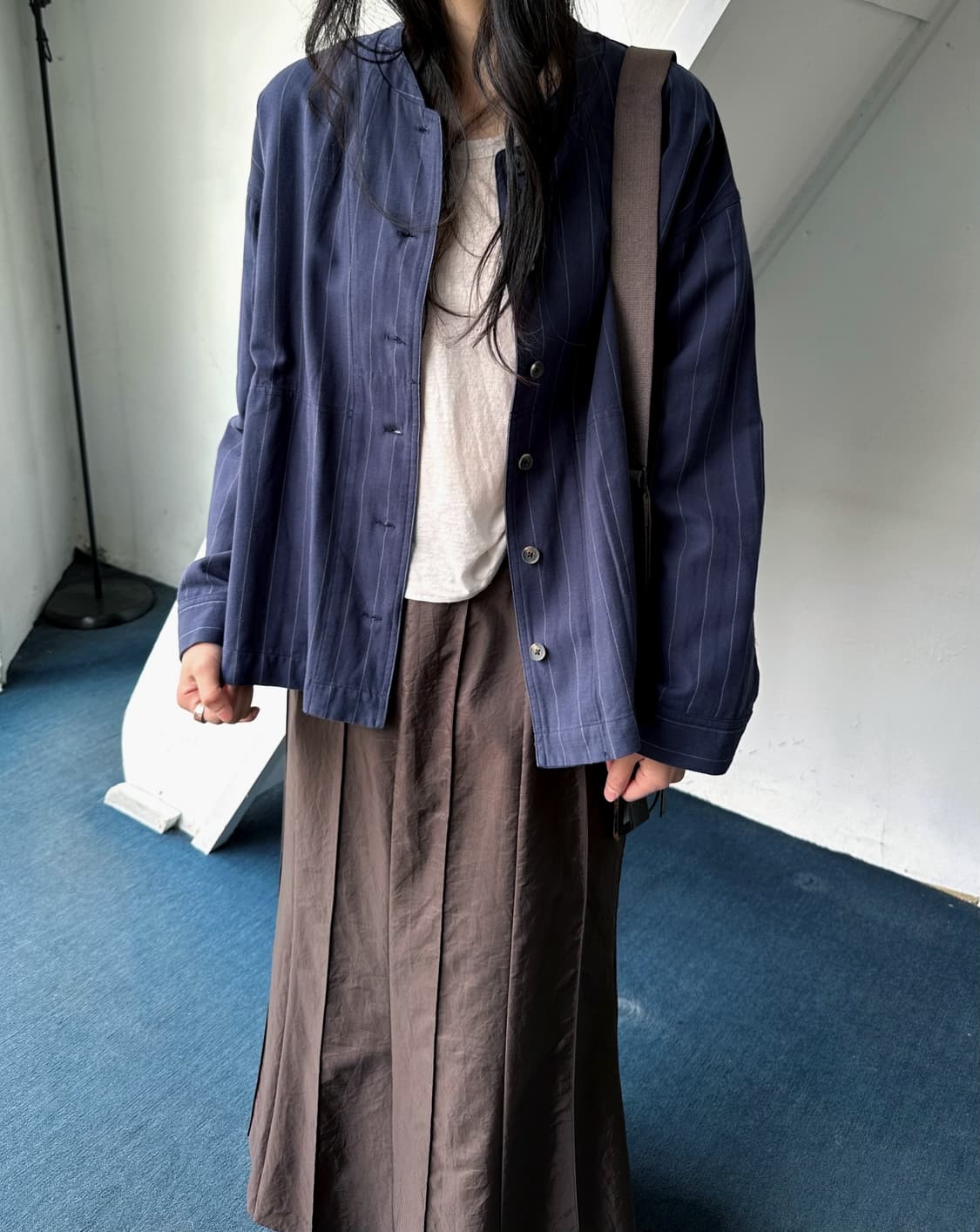 Cotton linen design shirt jacket 상품이미지7