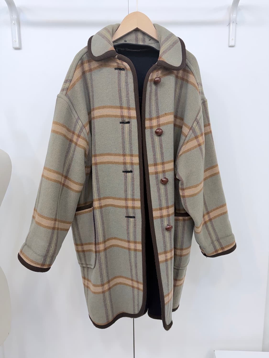 버버리 체크 코트  상품이미지2