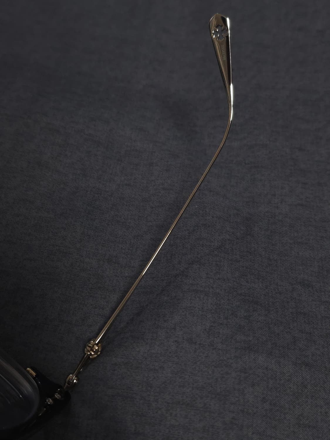 [54] 크롬하츠 슬런트레딕션 안경 골드 블랙 상품이미지6