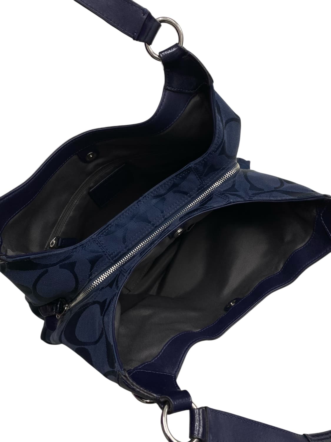 코치 y2k 네이비 보부상 숄더백 상품이미지3