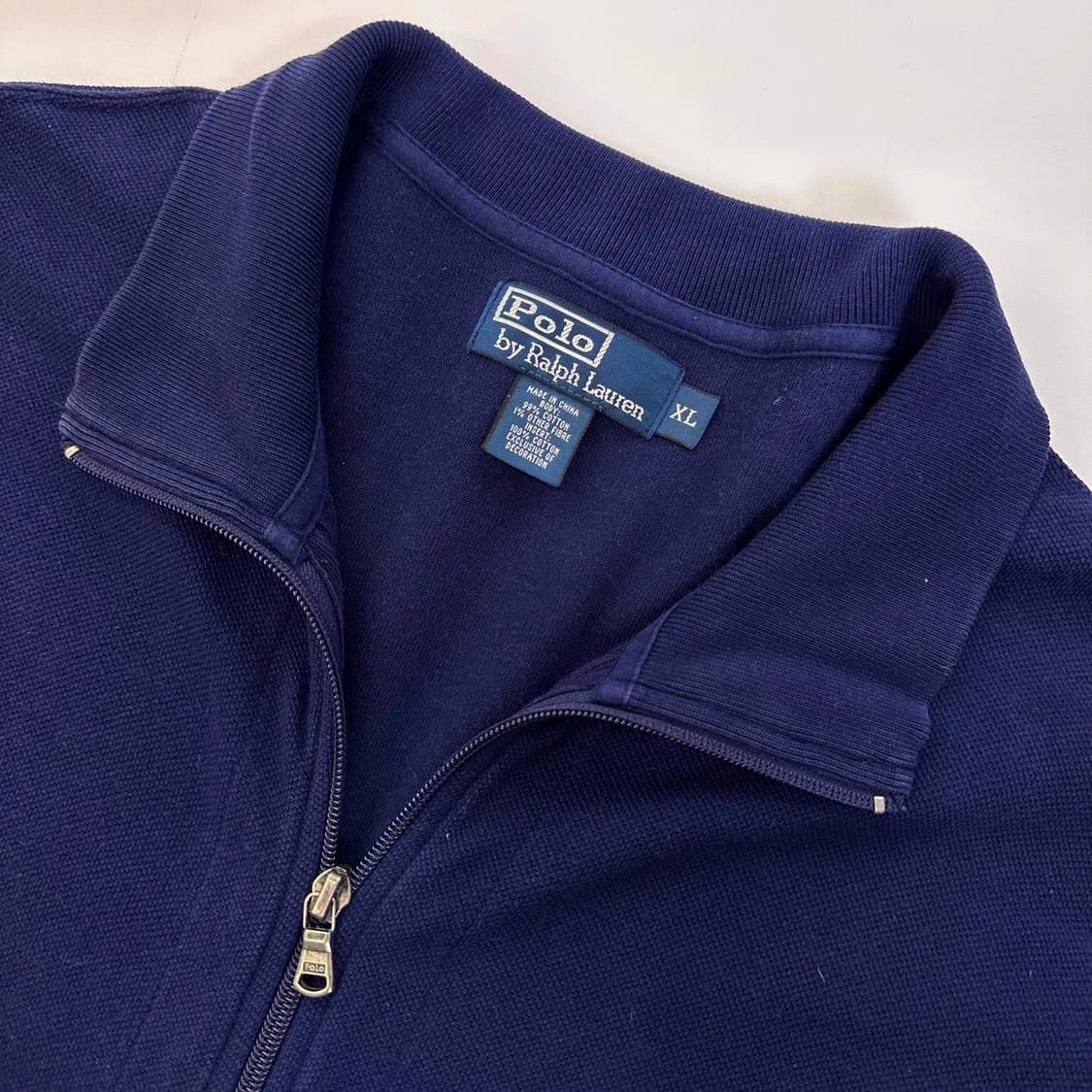 Polo 폴로랄프로렌 네이비 코튼 집업 상품이미지5