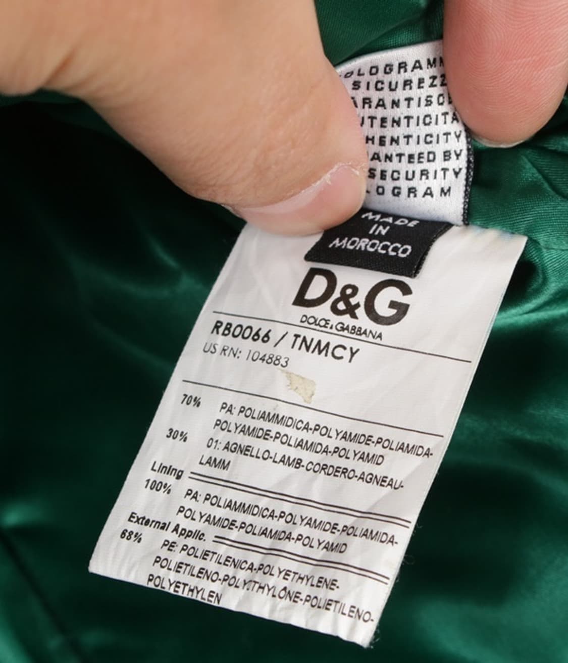 D&G 솜패딩자켓 상품이미지8