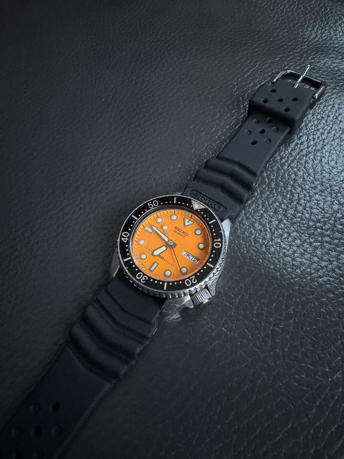 세이코 6458-600a 오렌지다이얼 모델 팝니다. 상품이미지5