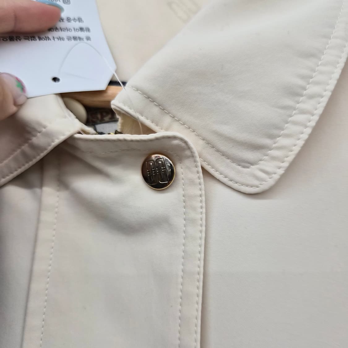 닥스 아이보리 바람막이 자켓 남성 XL 상품이미지3