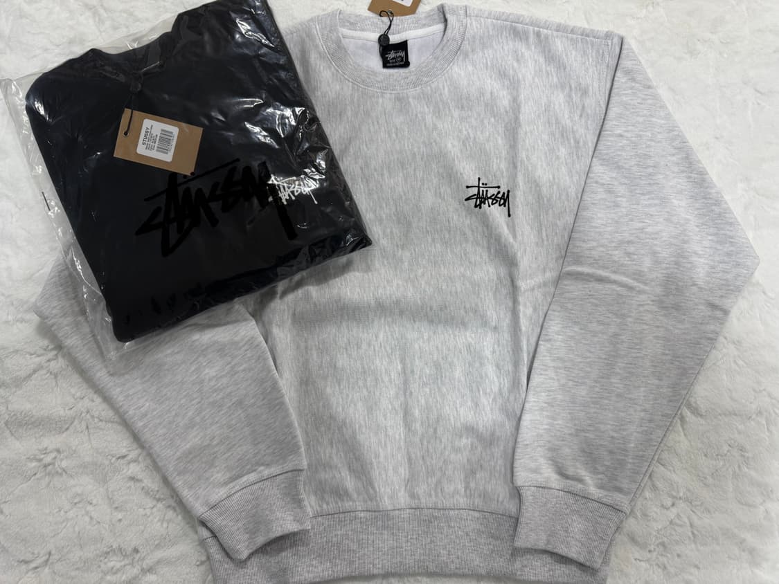 스투시 베이직 맨투맨 (( 새상품 )) 상품이미지2