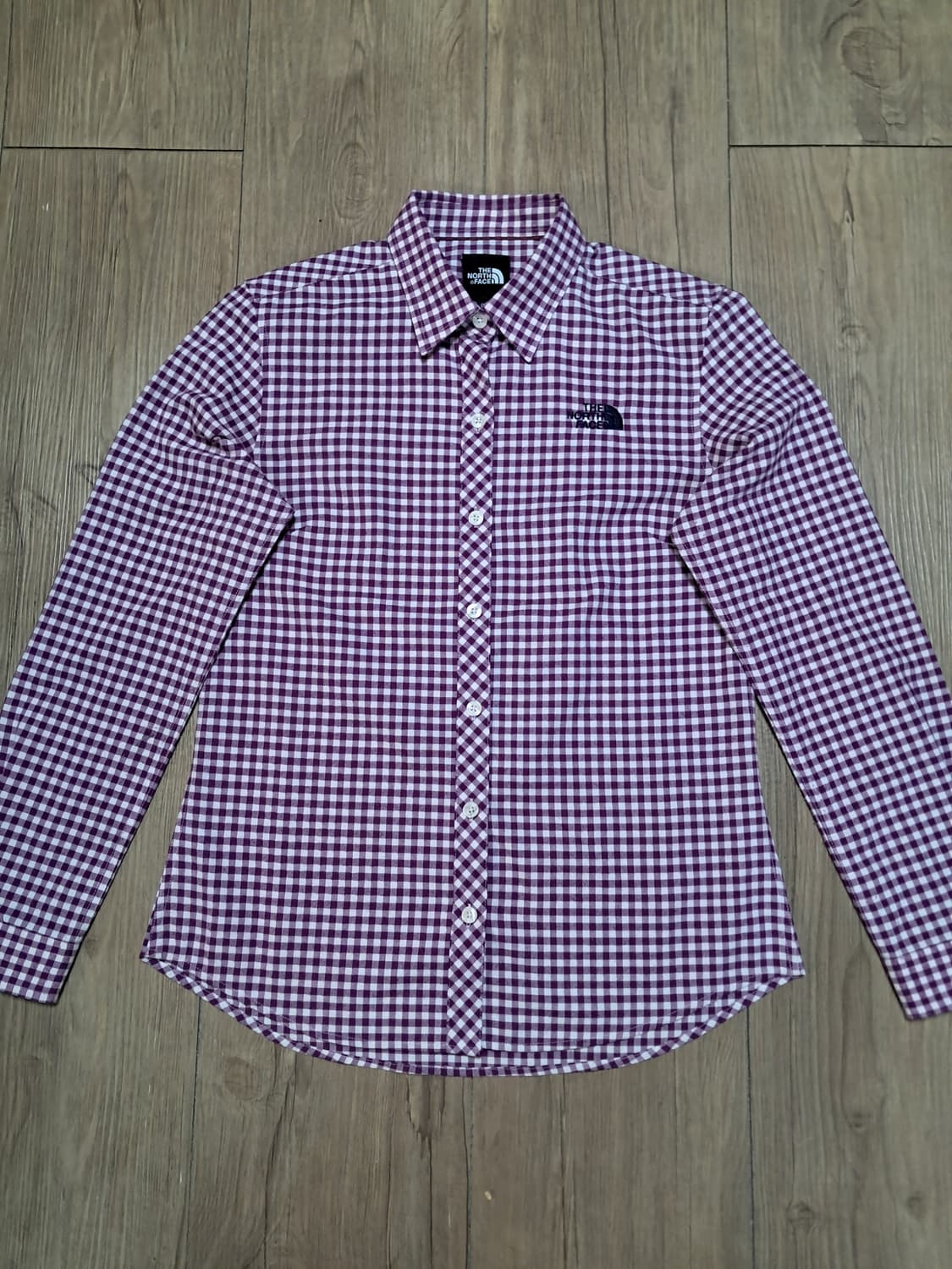 노스페이스 여성 체크셔츠 85 상품이미지3