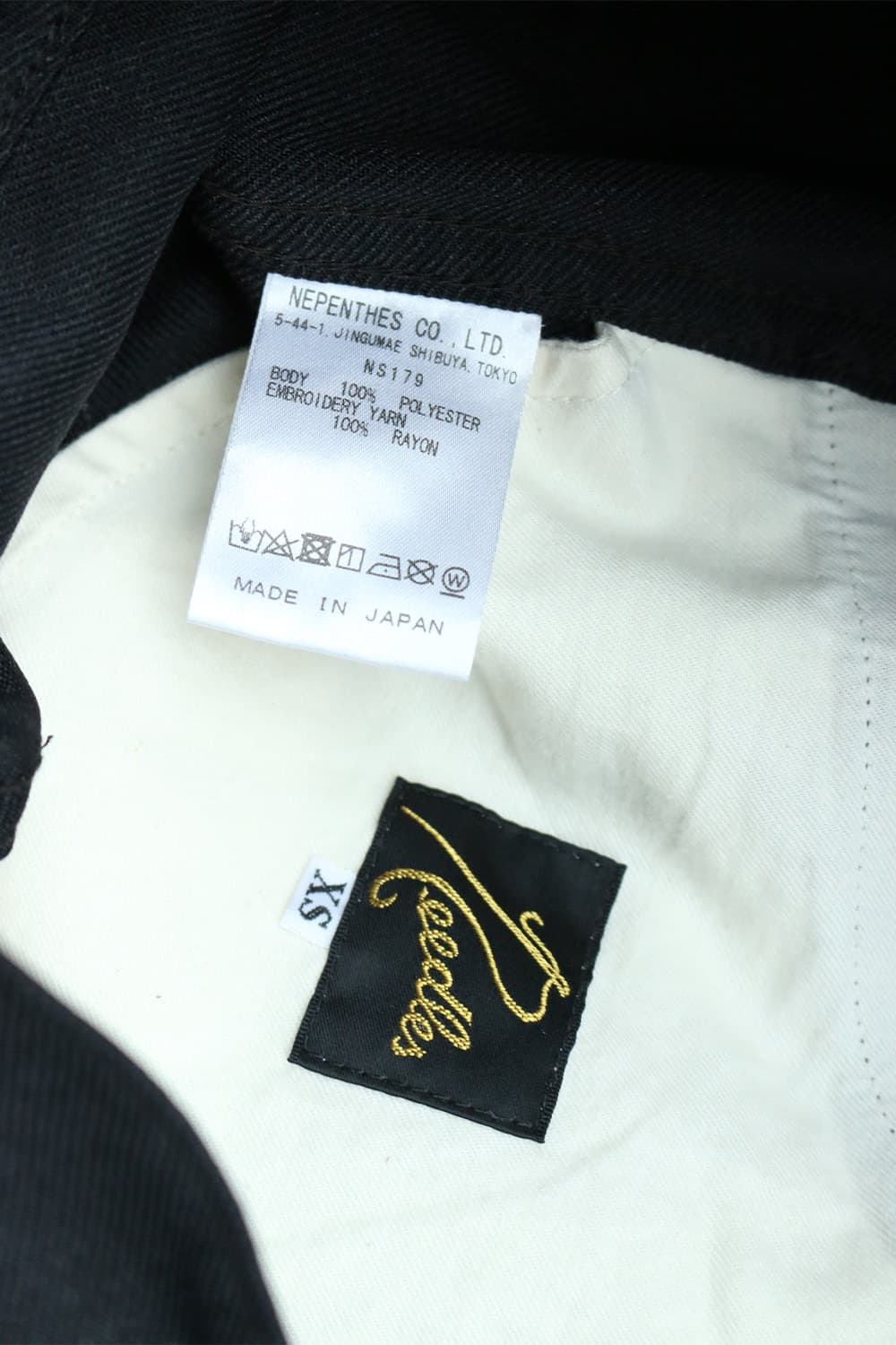 니들스 블랙 부츠컷 트라우저 상품이미지8