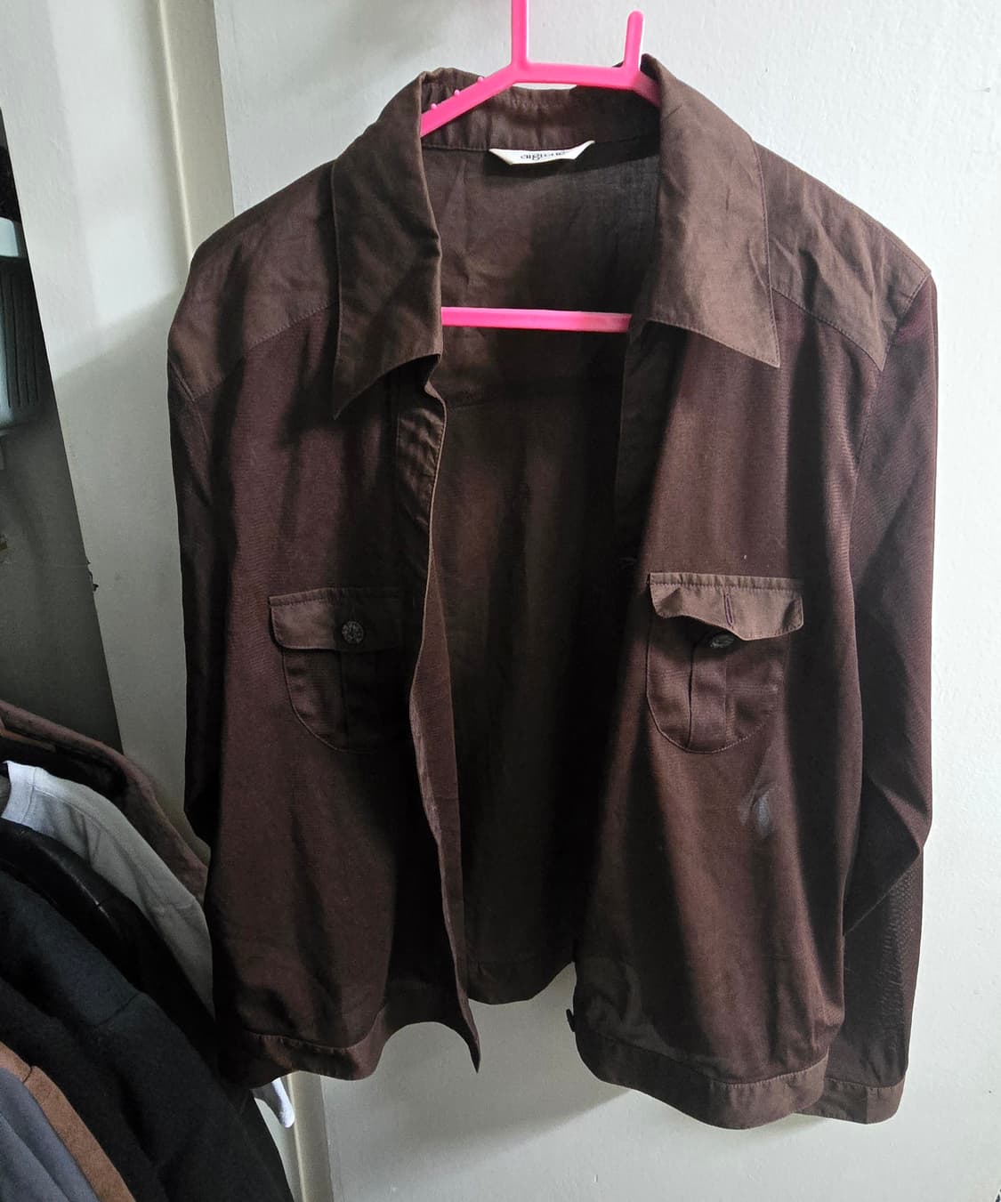 일본 빈티지 시스루 여름 셔츠 상품이미지1