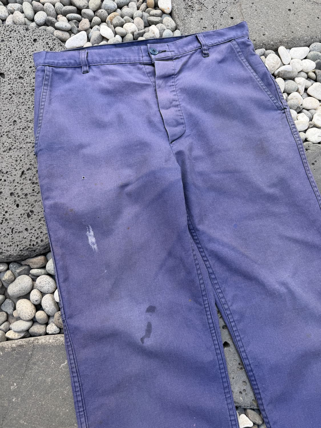 1990s DISTRESSED FADED PURPLE 프렌치워크팬츠 상품이미지5
