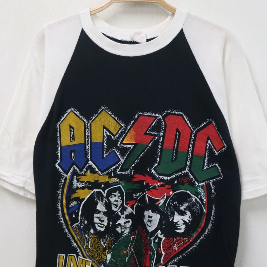 80'S ACDC BACK IN BLACK 나그랑 티셔츠 67965 상품이미지3