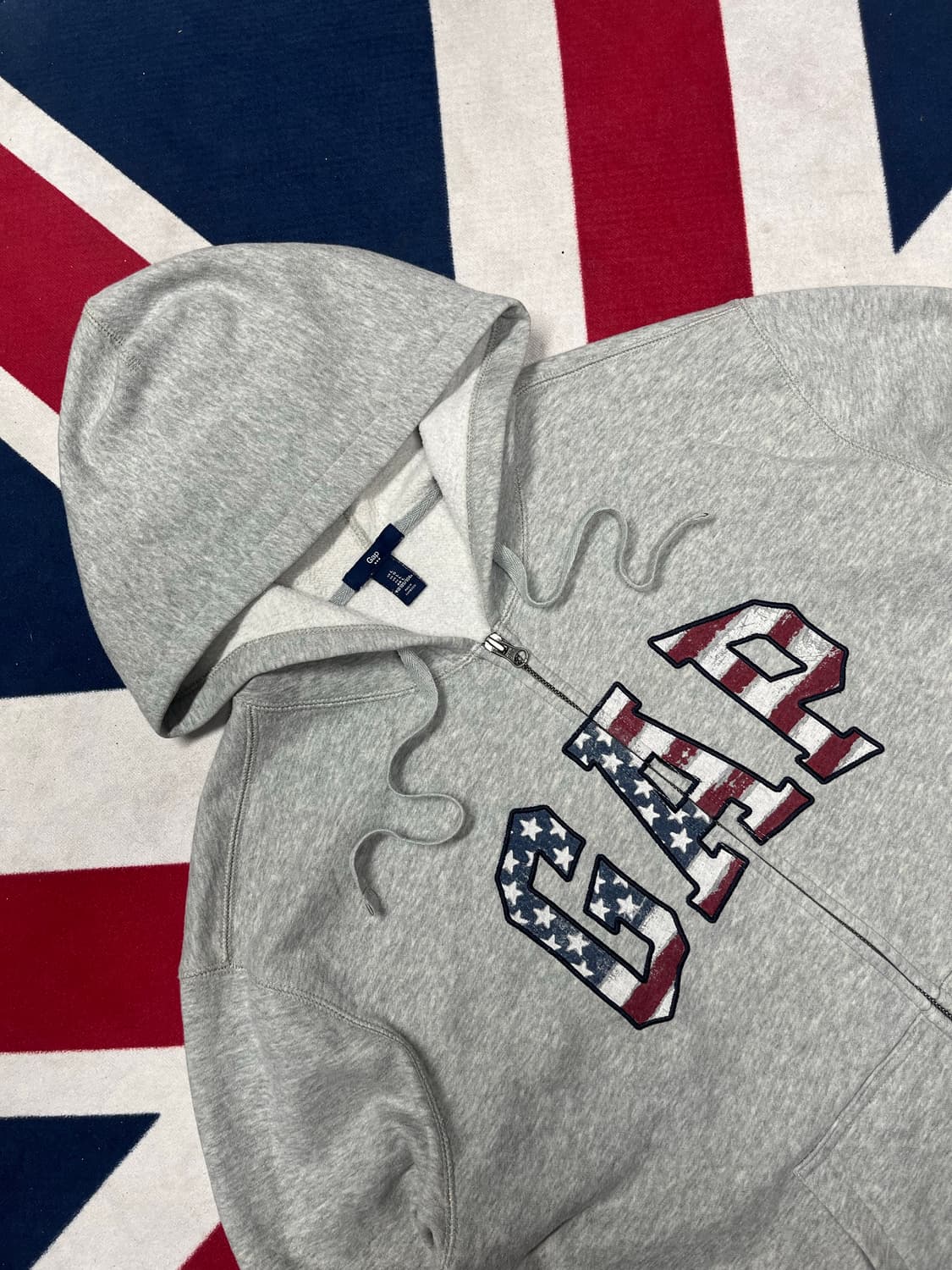 Gap 올드스쿨 성조기 후드집업 상품이미지2