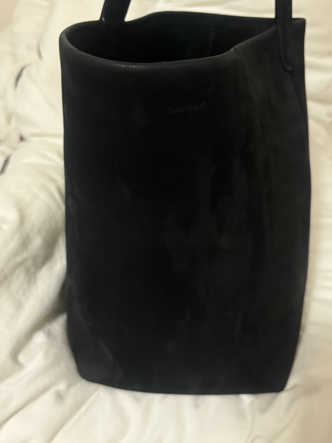 The row 더로우 파크백 미듐 누벅 블랙 정품 상품이미지5