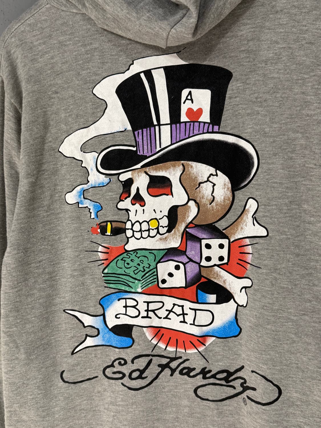 에드하디 스컬 후드집업  상품이미지2