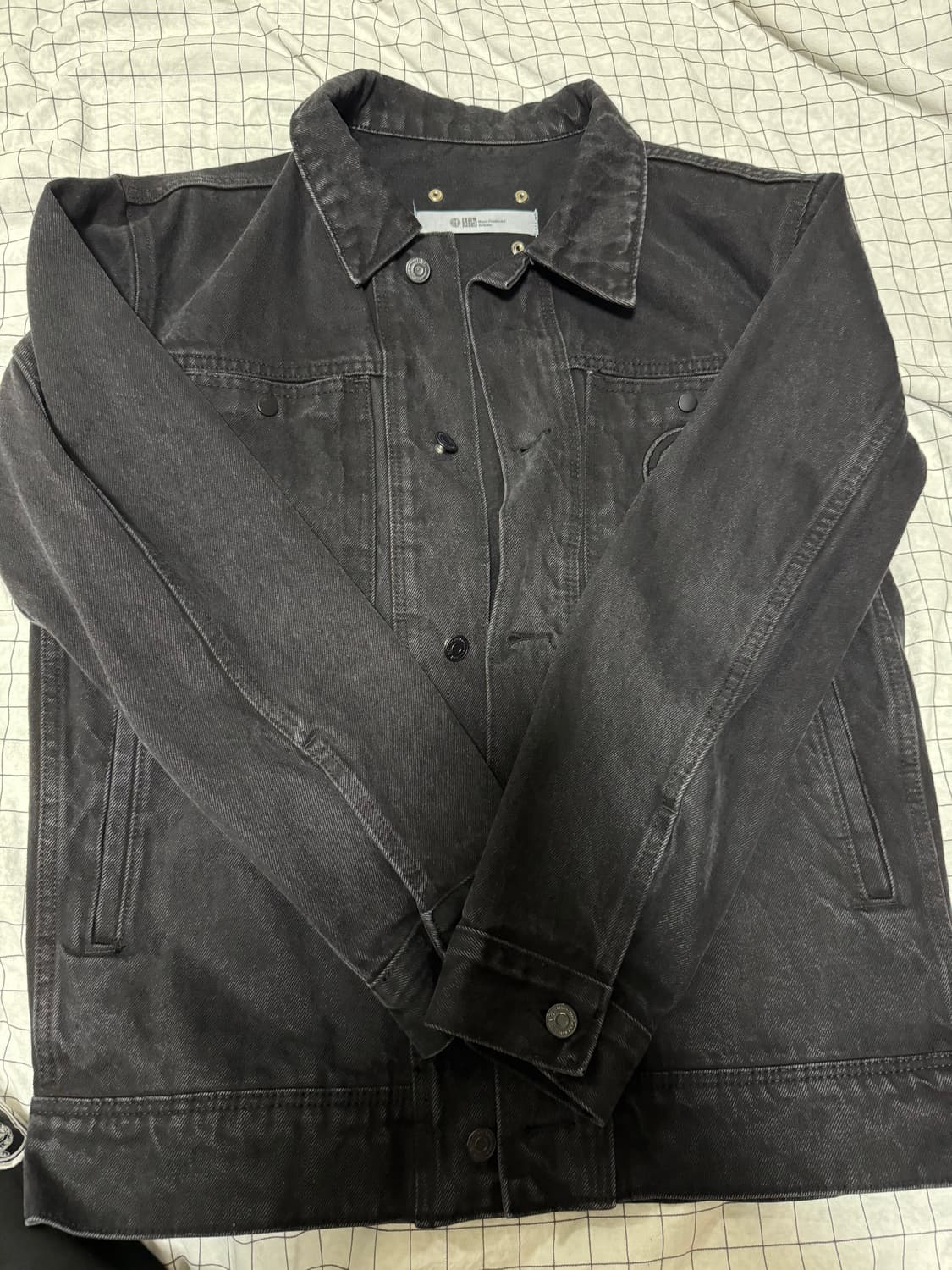 플라스틱 프로덕트 mpa 데님자켓 m사이즈 상품이미지1