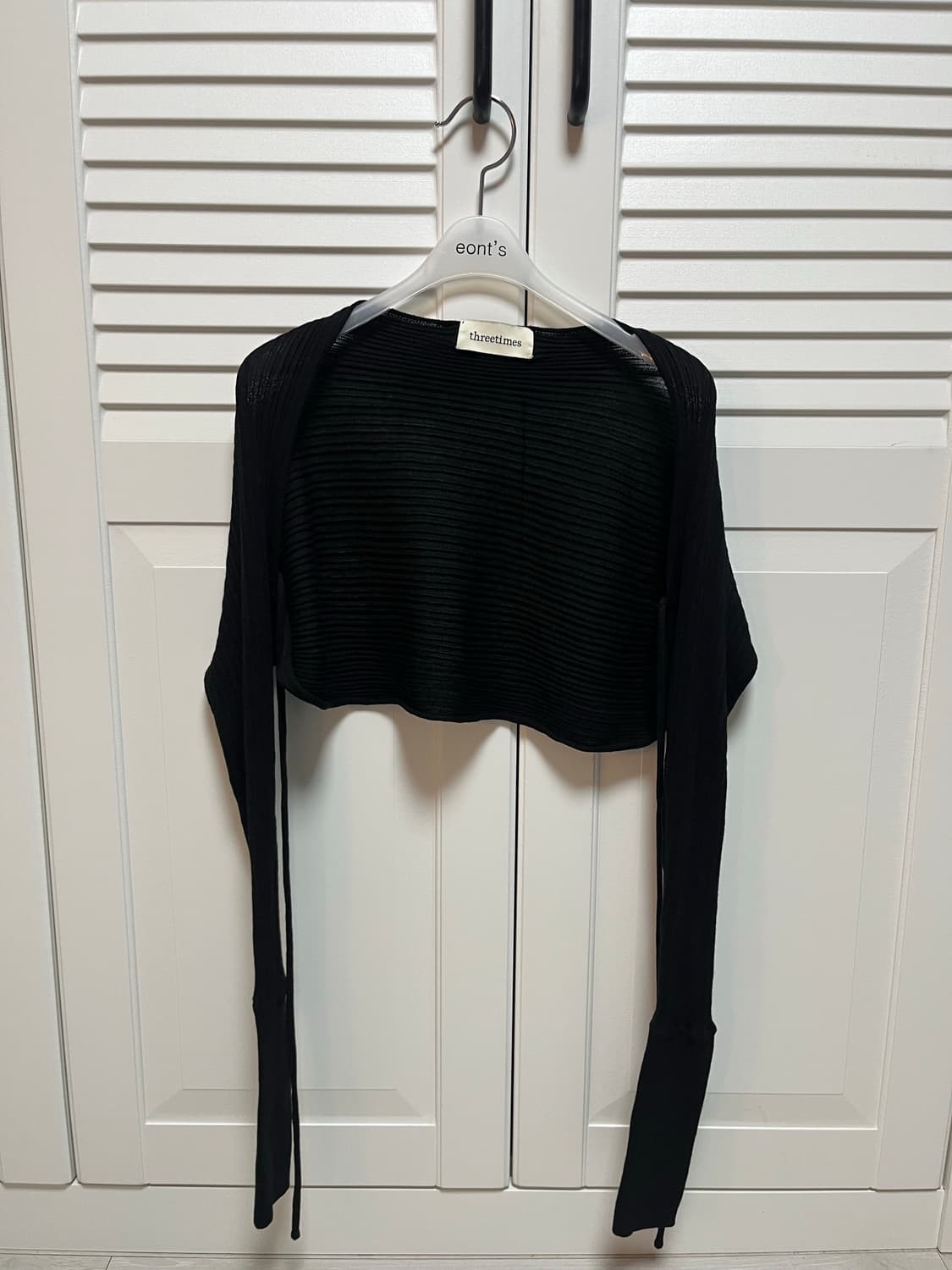 쓰리타임즈 릿볼레로 가디건 상품이미지2