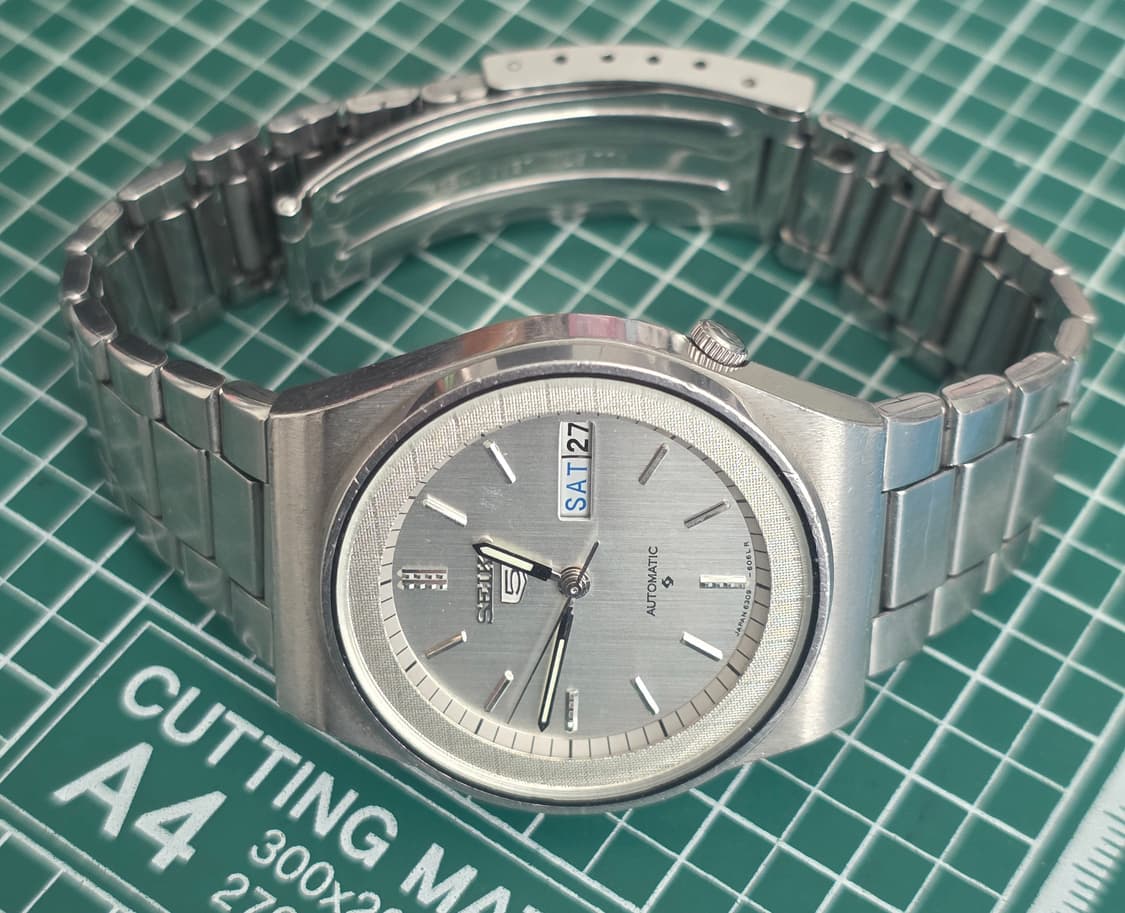 세이코 5 오토메틱 6309-602C 빈티지 시계 상품이미지5