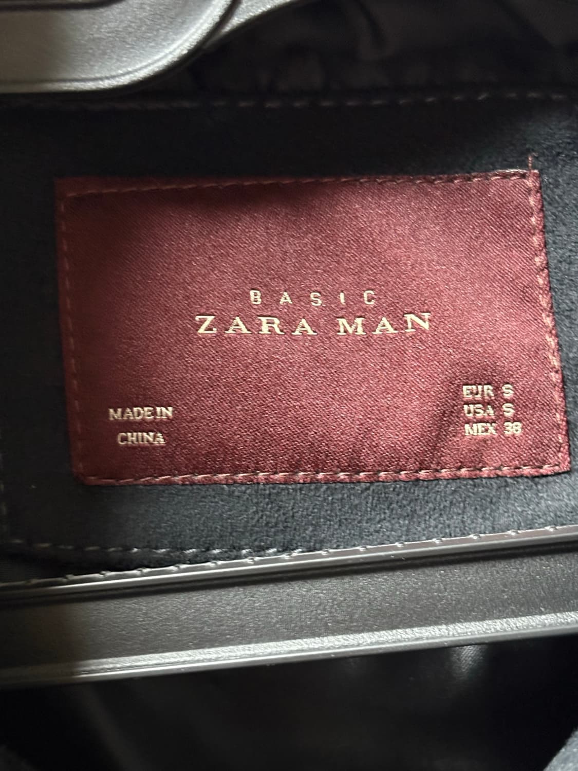 자라 스웨이드 집업 블루종 벨벳 자켓 상품이미지2