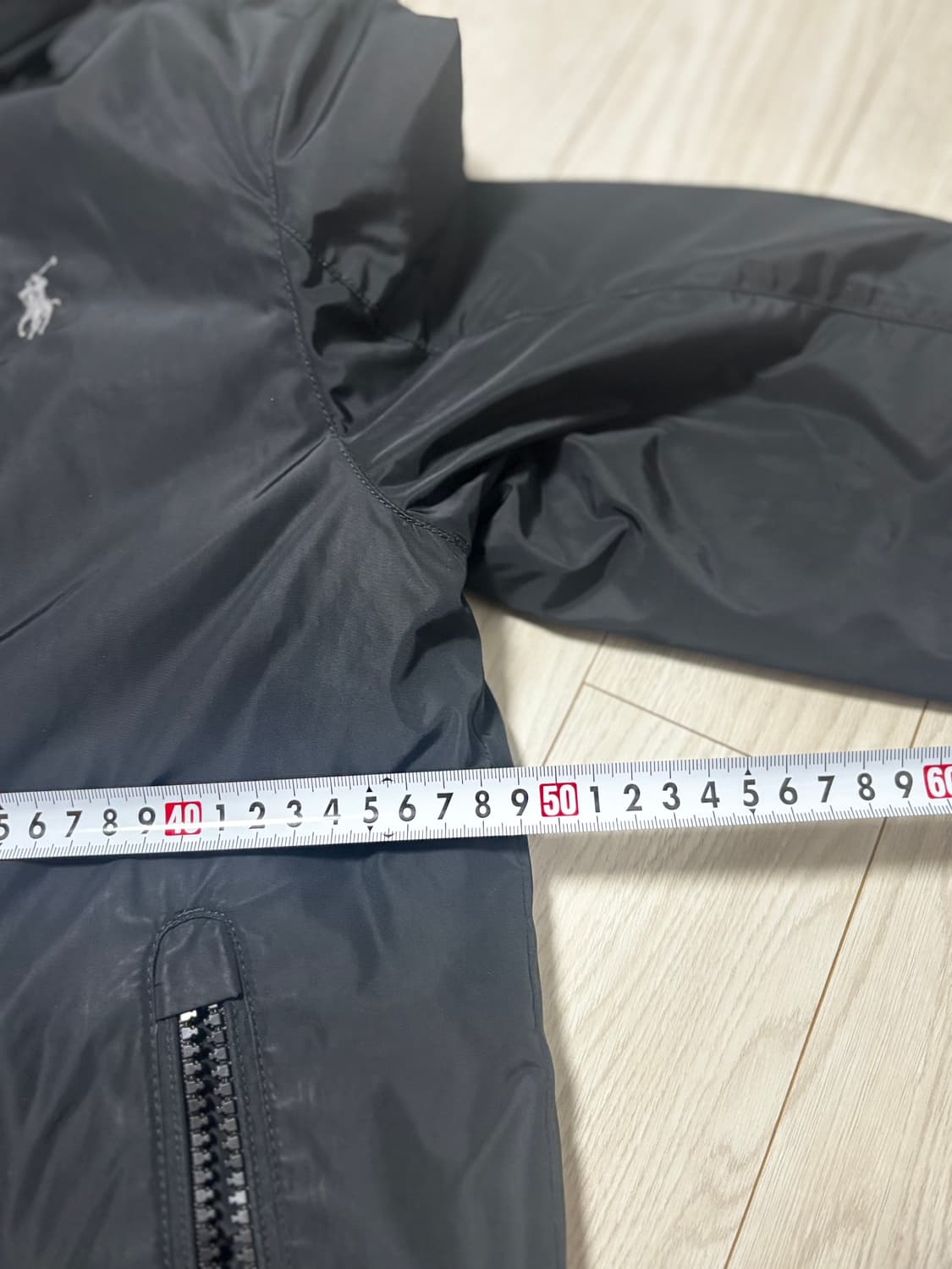 폴로 랄프로렌 폴리쉘 블랙 후드 자켓 상품이미지4