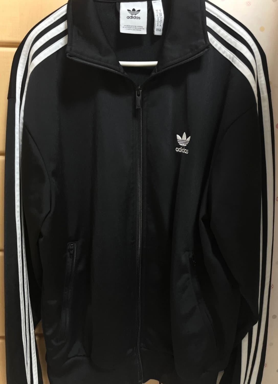 아디다스 파이어버드 져지 트랙탑 자켓 블랙 S 상품이미지1