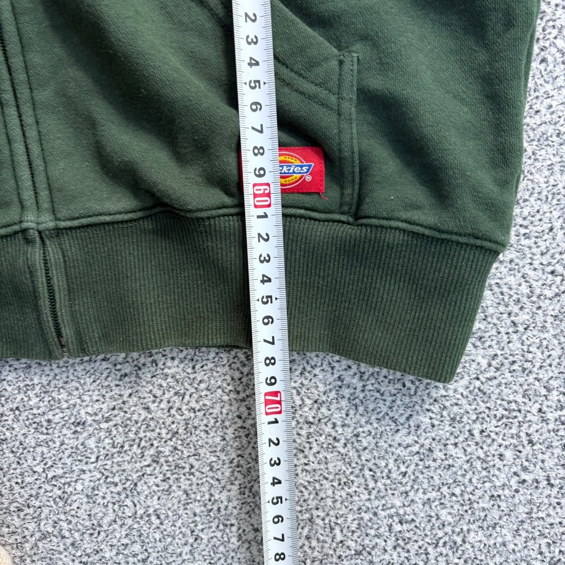 M 디키즈 남성 후드 집업 저지 자켓 0504J 상품이미지6