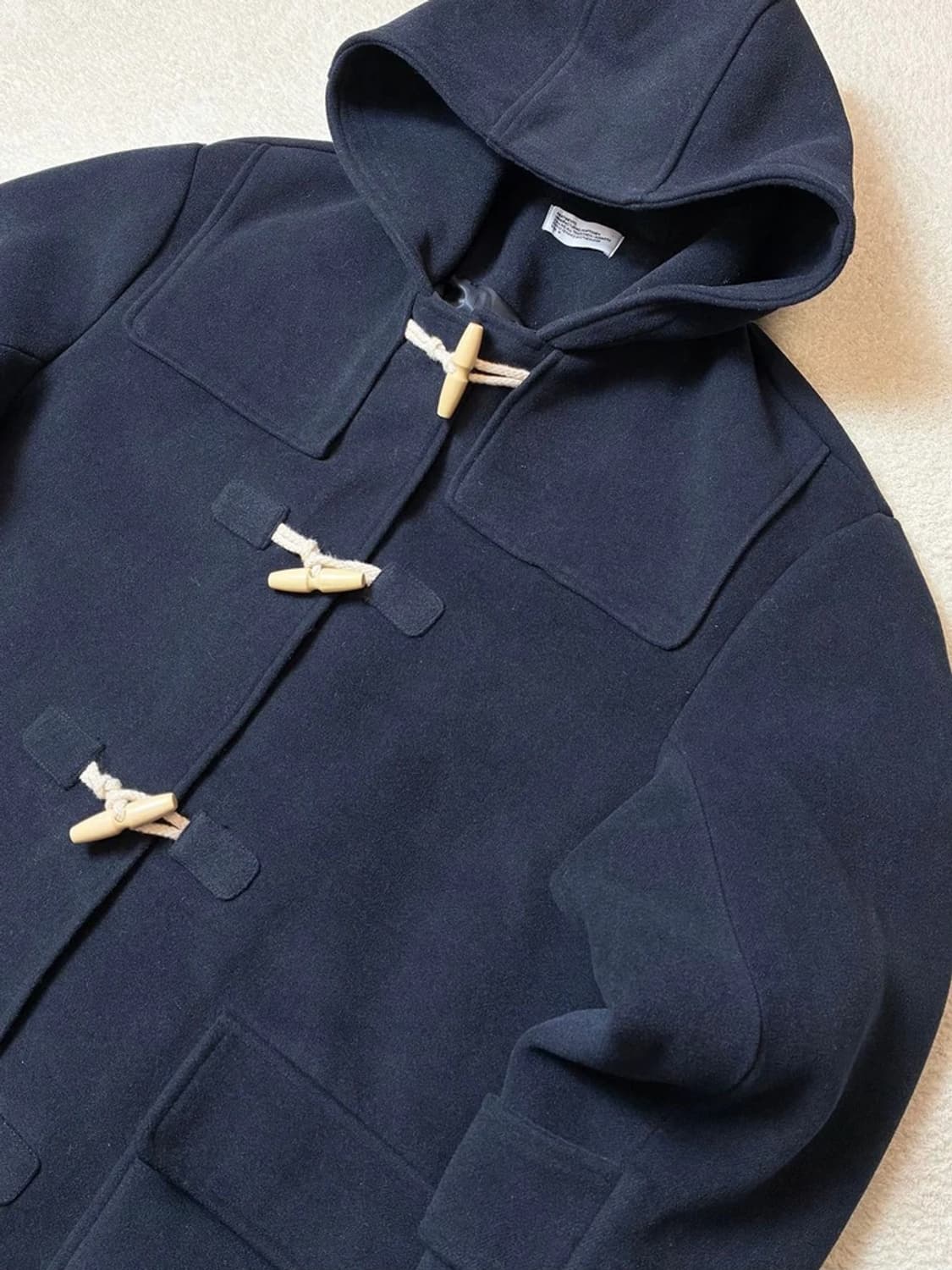 파르티멘토 22FW 멜톤 더플 롱 코트 PN6339    상품이미지2