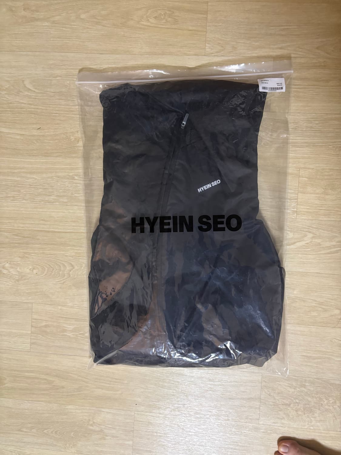 혜인서 백팩 블랙 Hyein seo backpack 상품이미지2