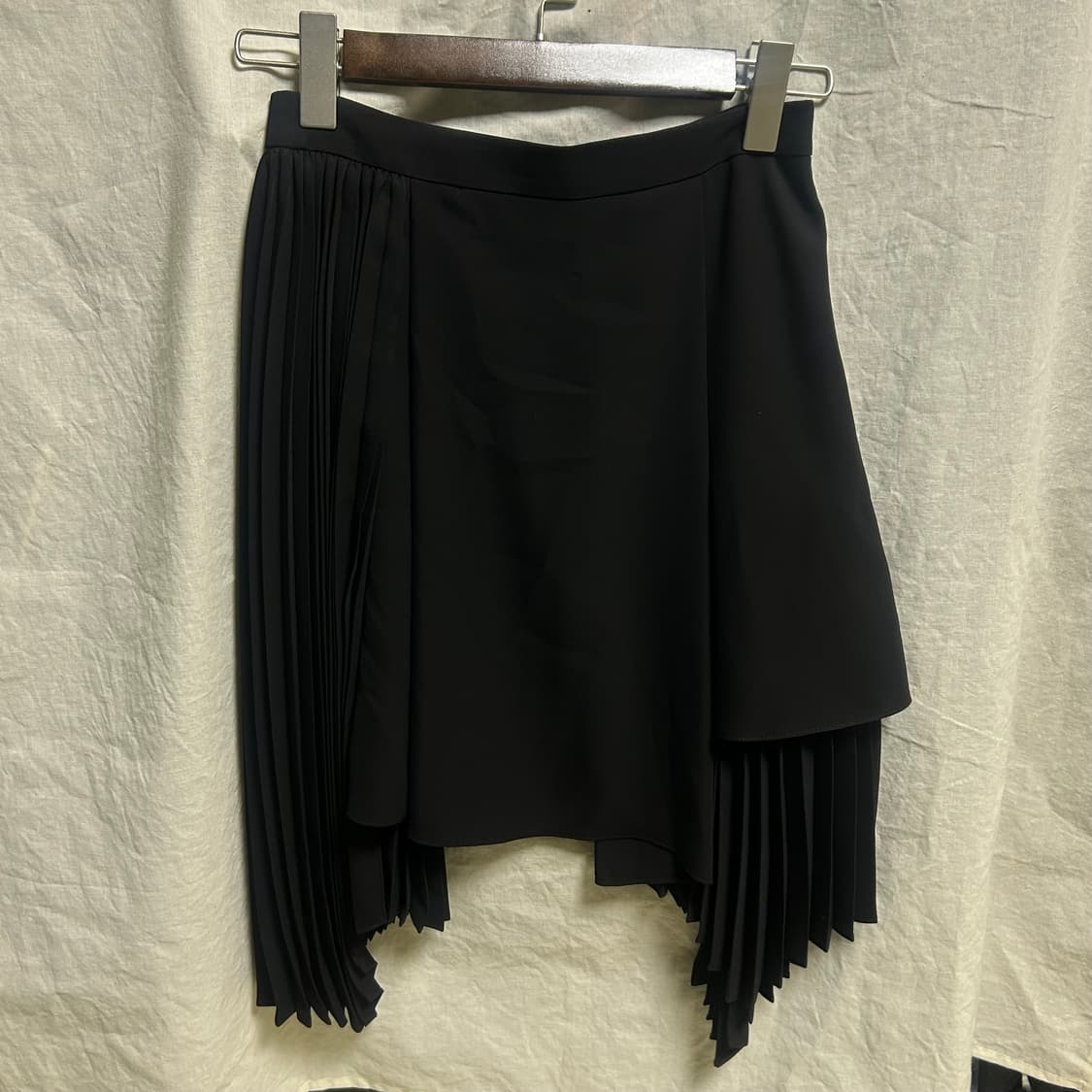 Juun.J 준지 플리츠 언발 스커트 상품이미지1