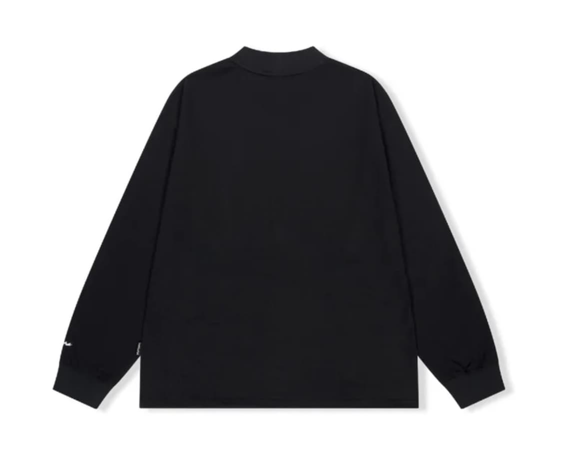 예스아이씨 Y.E.S Mock Neck L/S BK 상품이미지2