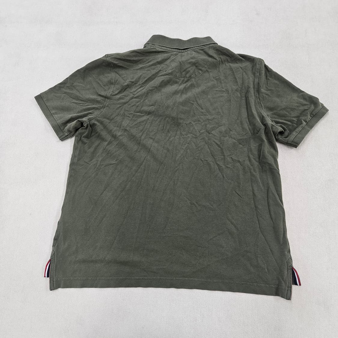 XL US폴로 카키 카라 반팔티 0604Y 상품이미지2