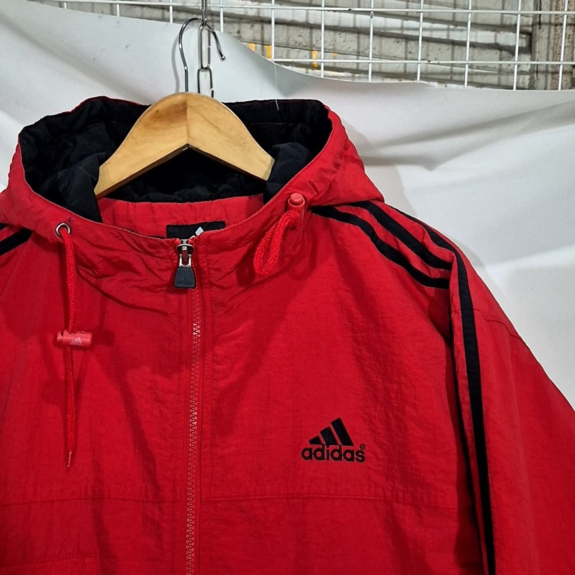 아디다스 자수로고 후드 점퍼 상품이미지2