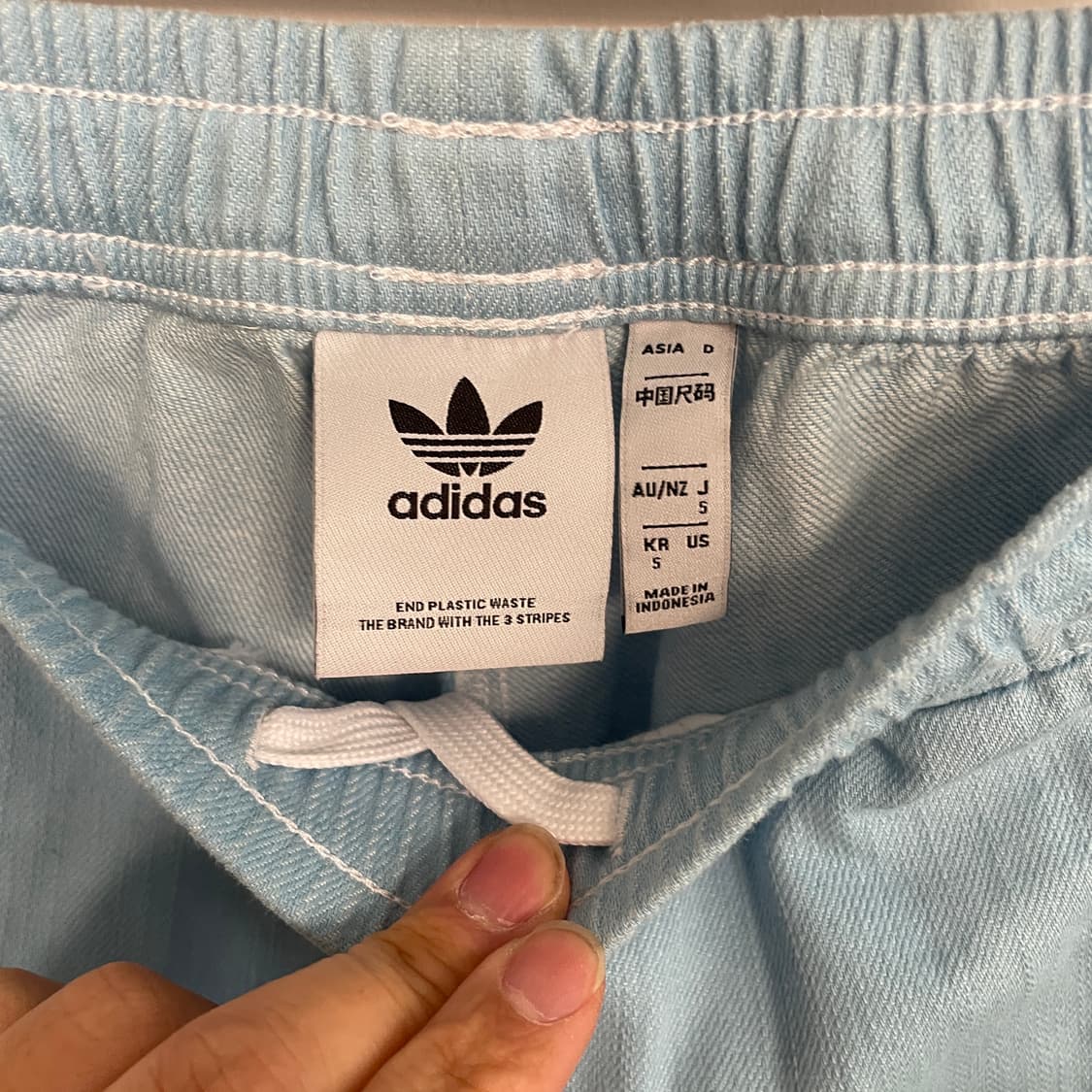 아디다스 R.Y.V 데님 팬츠 사이드 버튼 상품이미지5