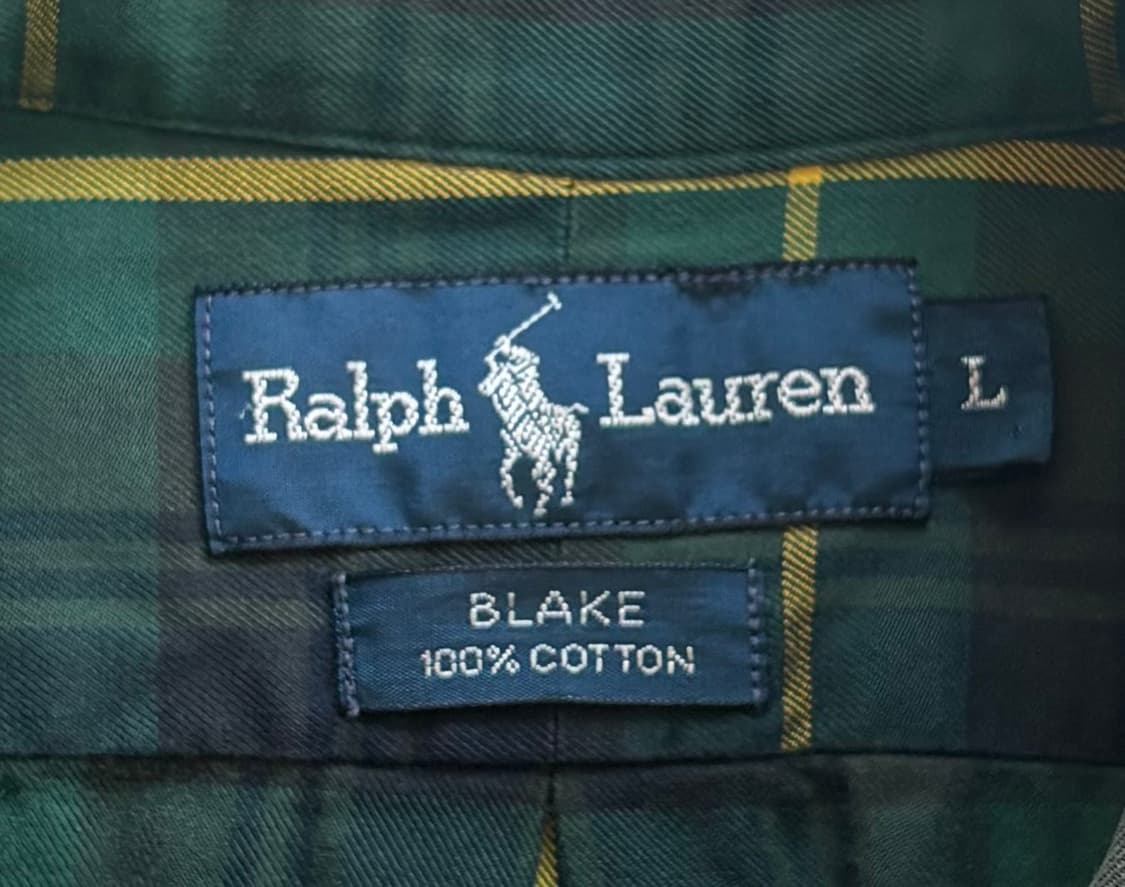 Polo 폴로랄프로렌 타탄 체크 셔츠 상품이미지4