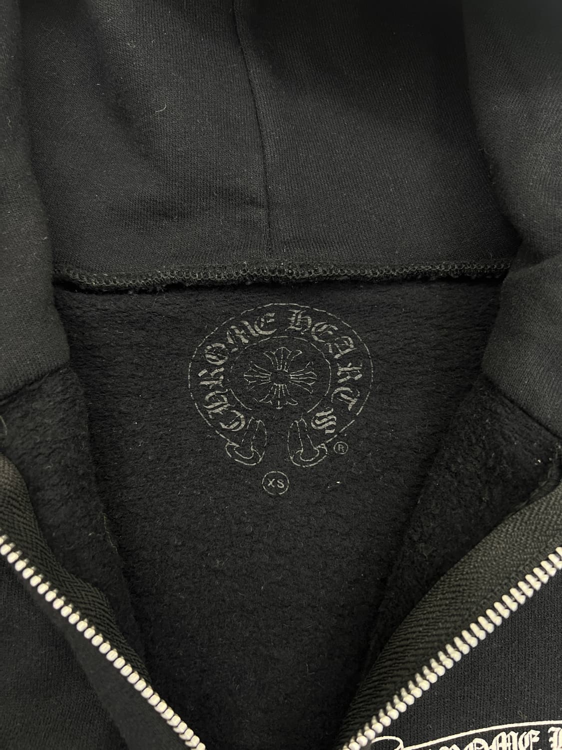 크롬하츠 스페이드 모노그램 크롭 후드집업 상품이미지6