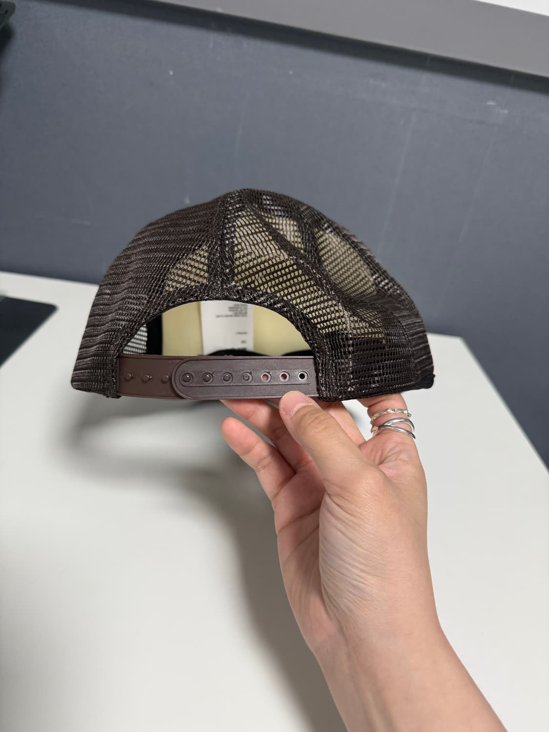 사파리스팟 세이프티 메쉬 캡 브라운 상품이미지2