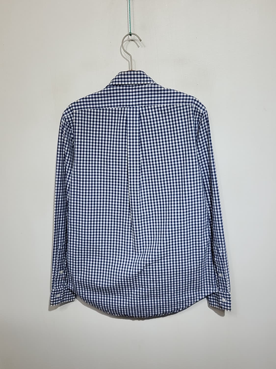 (S) 랄프로렌 폴로 셔츠 체크 남방 로고 캐주얼  상품이미지6