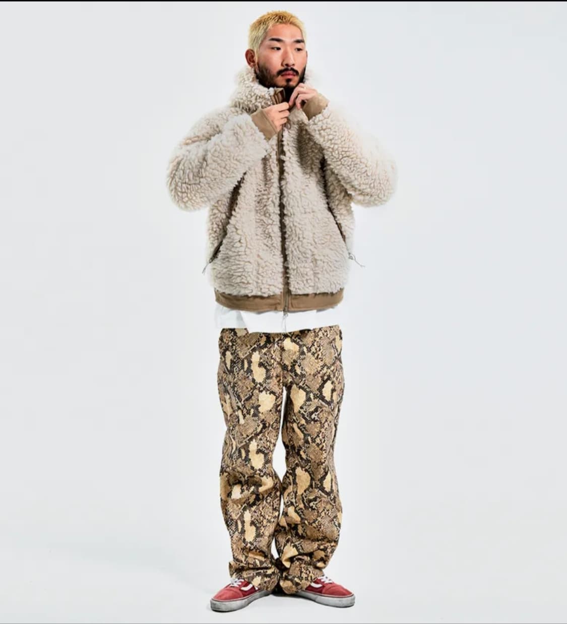 (새상품)(L)엑스트라오디너리 플리스 점퍼 아이보리 상품이미지1