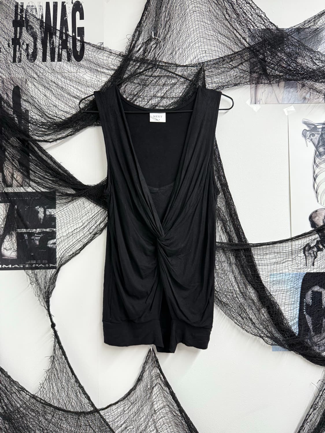 Drapery layered sleeveless  상품이미지3