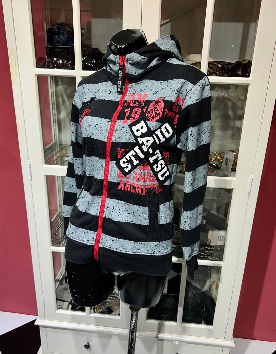 ba-tsu studio hooded zip up 바츠 스튜디오 후드집업 상품이미지1