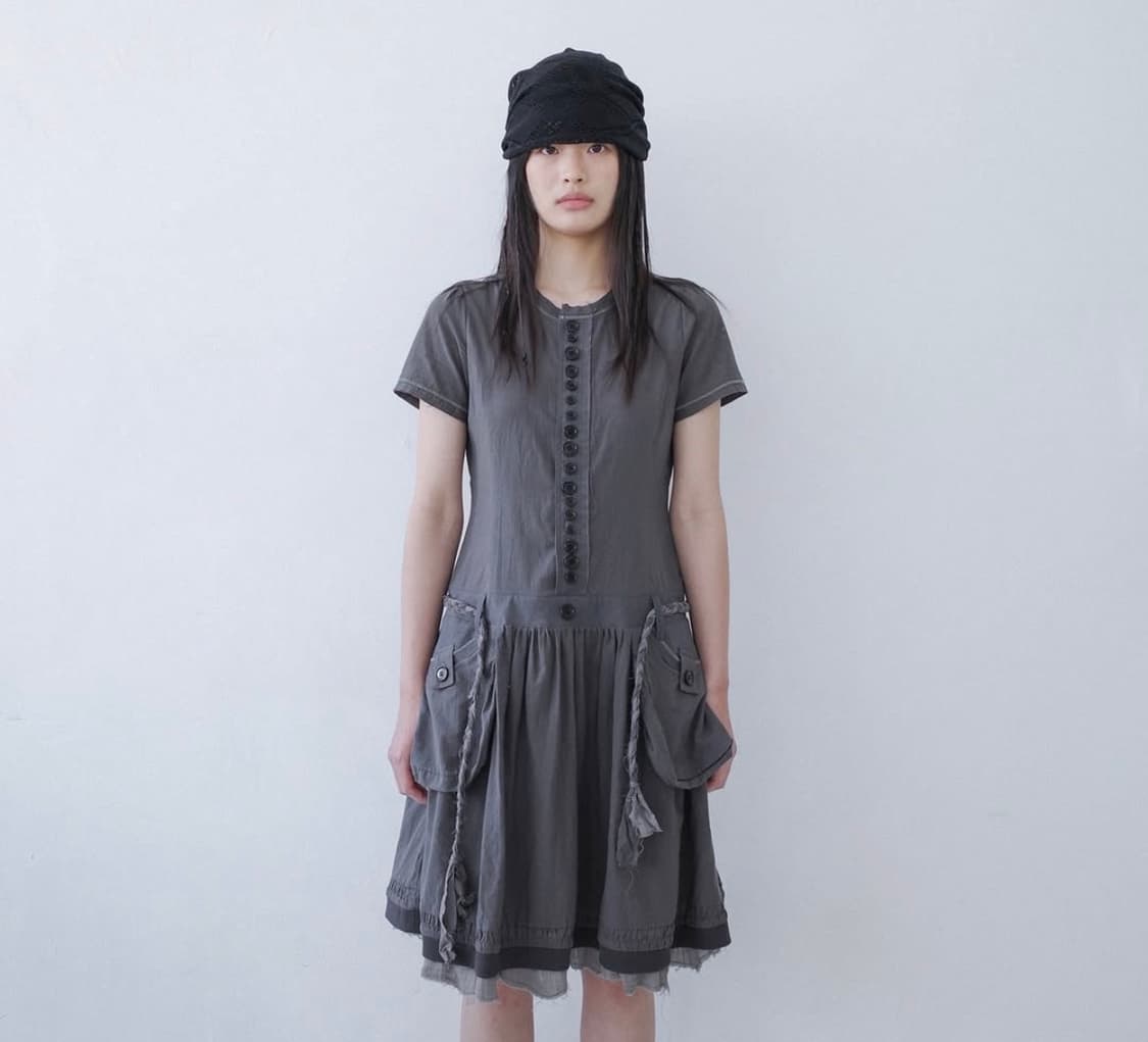 산코파퓨엘라 sankofa buttonette french dress 상품이미지1