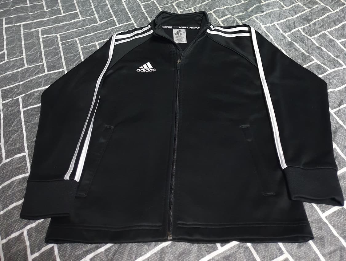 아디다스 키즈 태권도 트랙탑 져지 자켓 블랙 (130) 상품이미지1