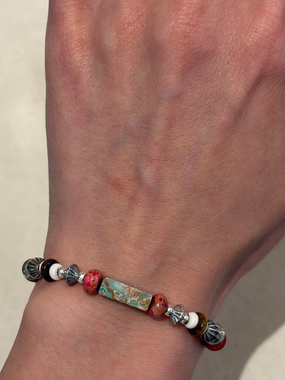 토곰아비 시그니처 믹스 스톤 실버925 팔찌 상품이미지7