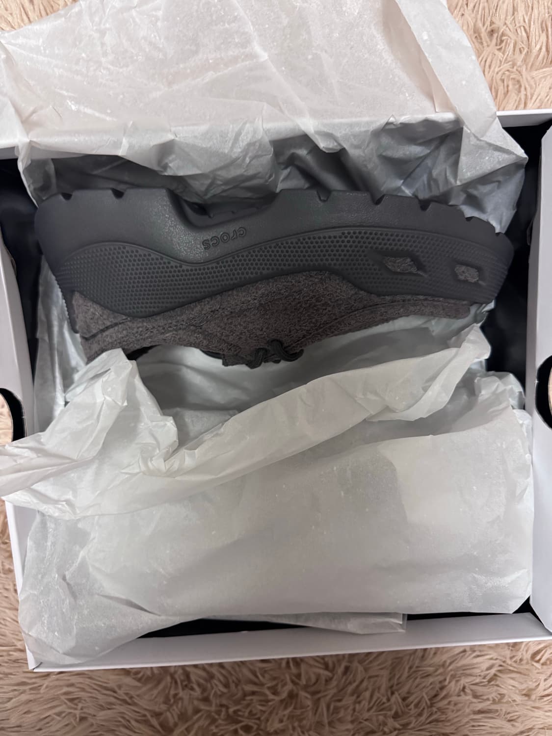 크록스 exp 갤러리 슈즈 블랙 샌드 260mm 새상품 상품이미지2