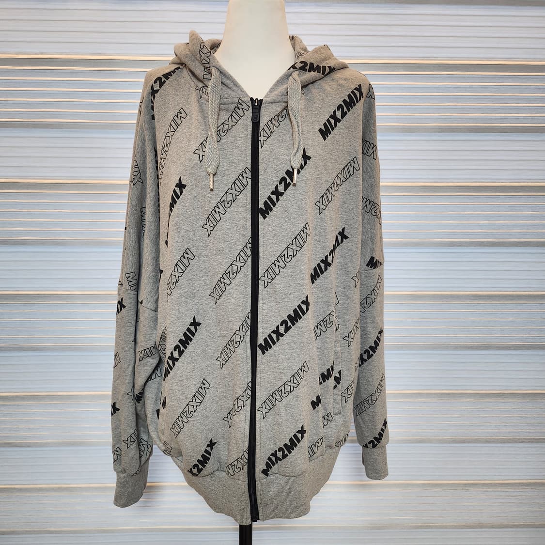 《새상품》MIX2MIX 후드 집업 상품이미지1