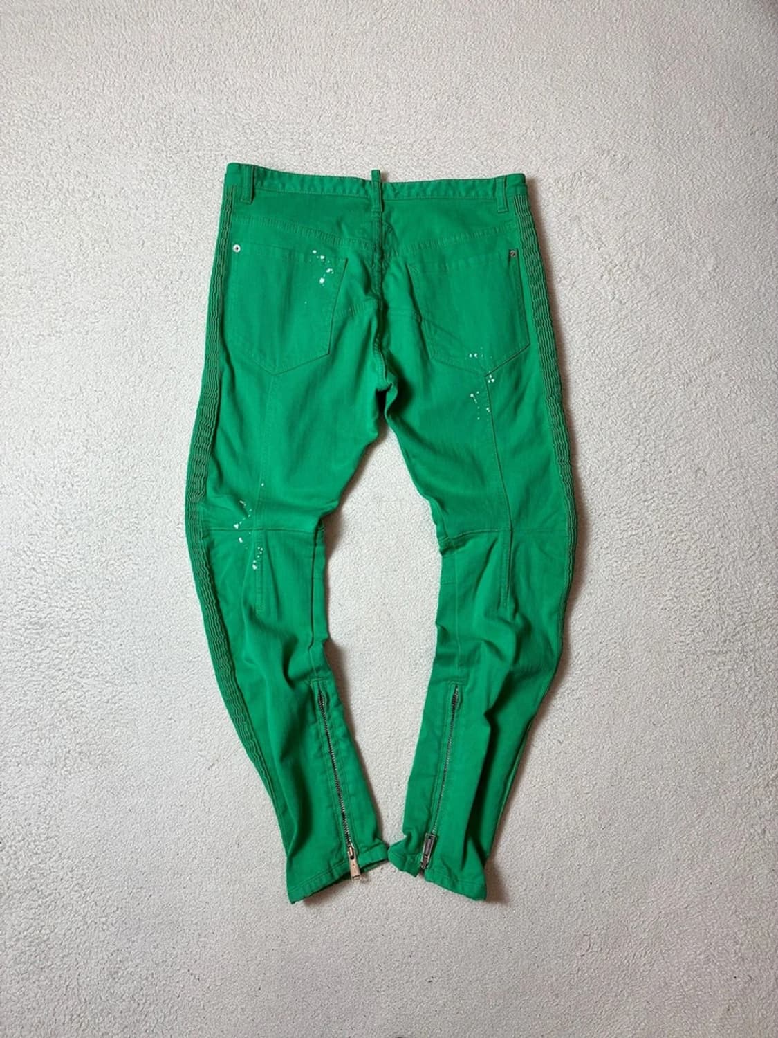 디스퀘어드2 00's Y2K 해체주의 바이커 팬츠 PN7824 상품이미지6