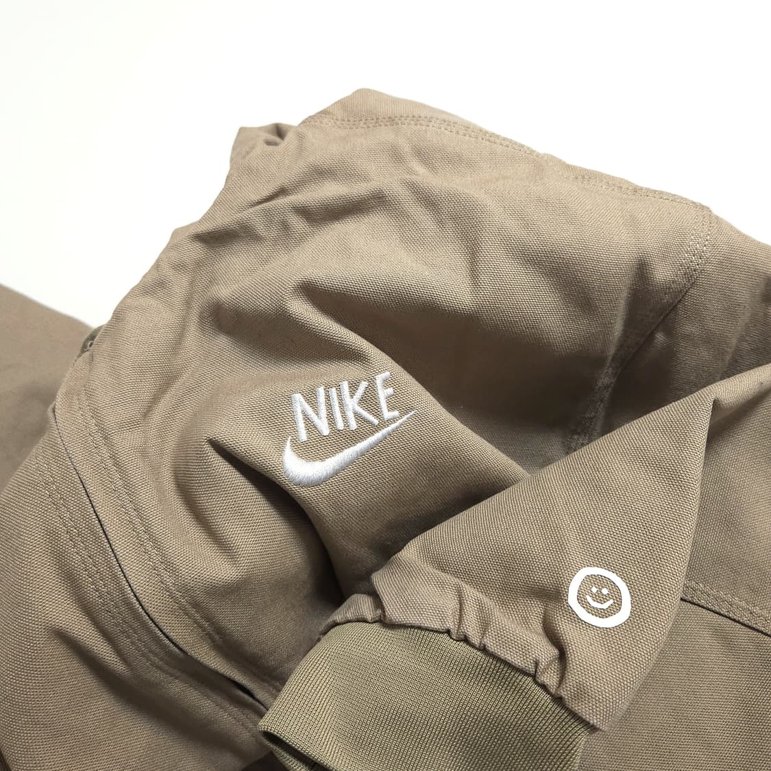 나이키 그래픽 캔버스 후드집 워크 자켓 베이지 상품이미지7