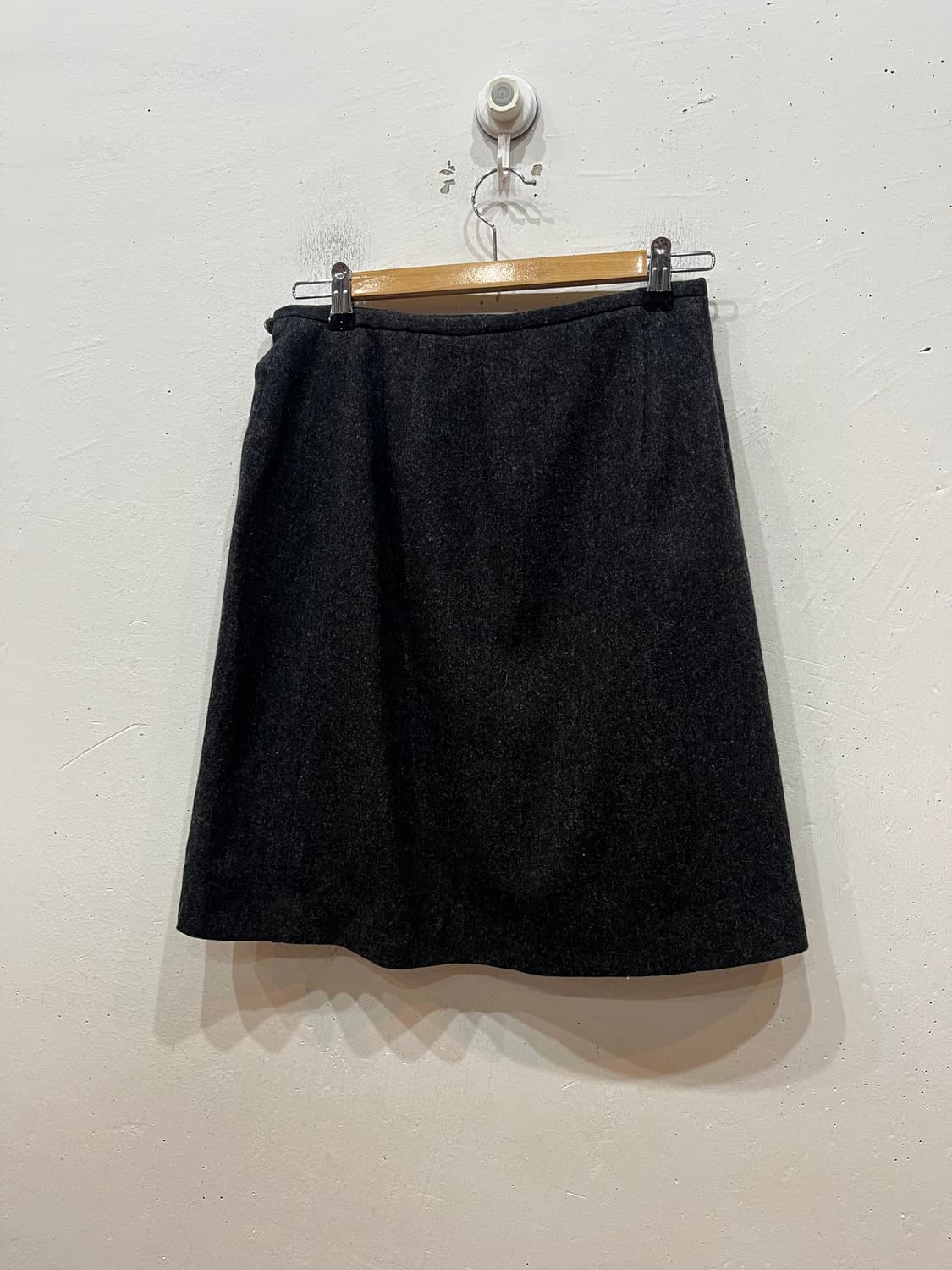 에디바우어 퓨어울 랩스커트 치마 MADE IN MEXICO 상품이미지3