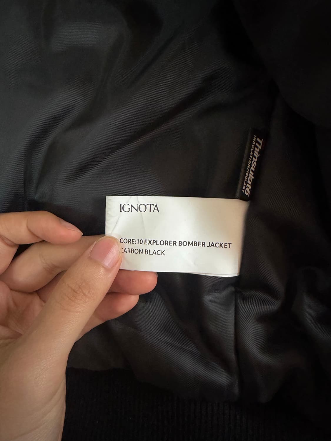 이그노타 코어 10 익스플로러 봄버 자켓 L 상품이미지3