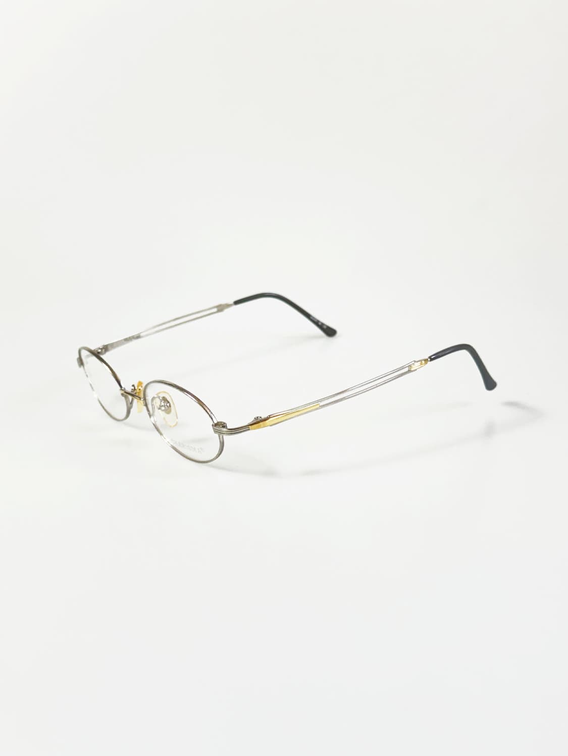 CHARISMA 슬림 오벌 투톤 메탈 프레임 빈티지 안경 상품이미지3