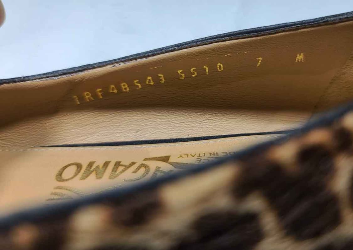 페라가모 가죽단화 7 M사이즈(240~245) 상품이미지8